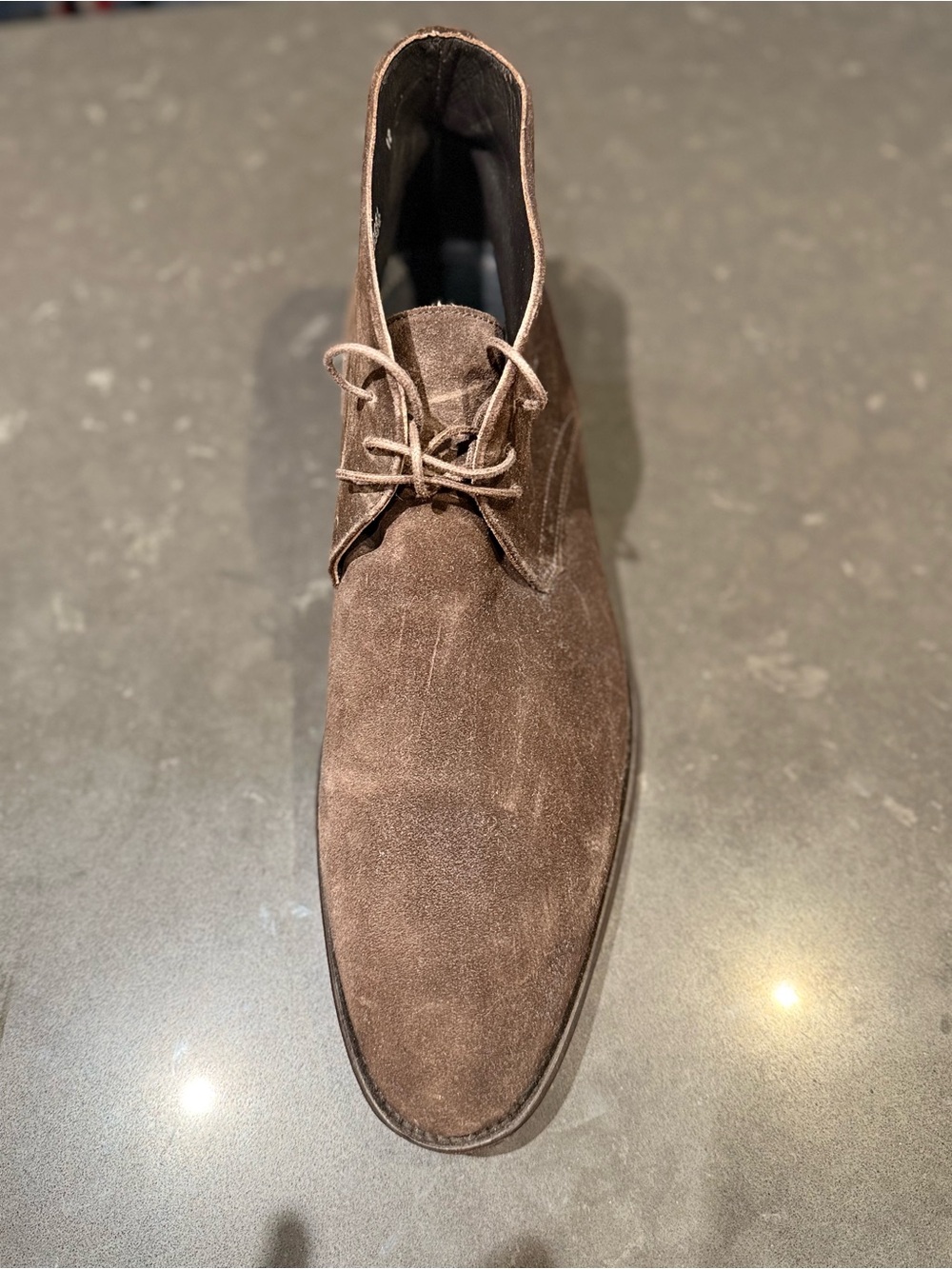Suitsupply Brown Suede Chukka Boot